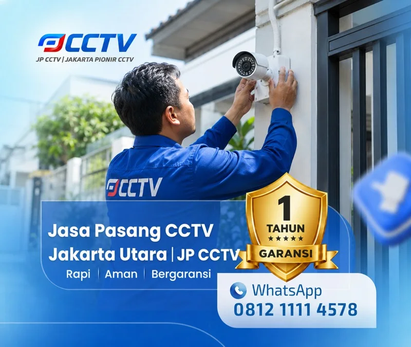 Dokumentasi teknisi CCTV JP CCTV di Jakarta Utara
