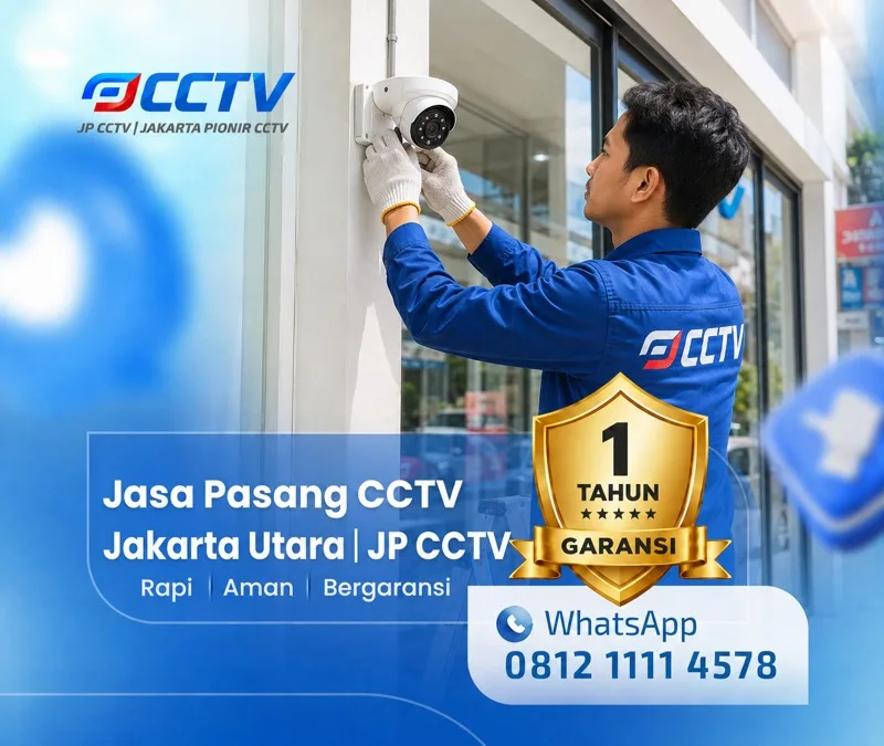 teknisi CCTV oleh tim JP CCTV di Jakarta Utara