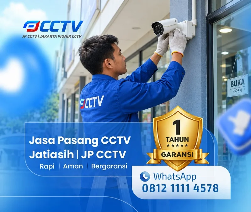 Dokumentasi lapangan teknisi CCTV JP CCTV di Jatiasih