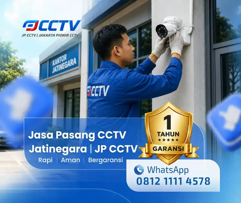 Pemasangan dan pengaturan teknisi CCTV JP CCTV di Jatinegara
