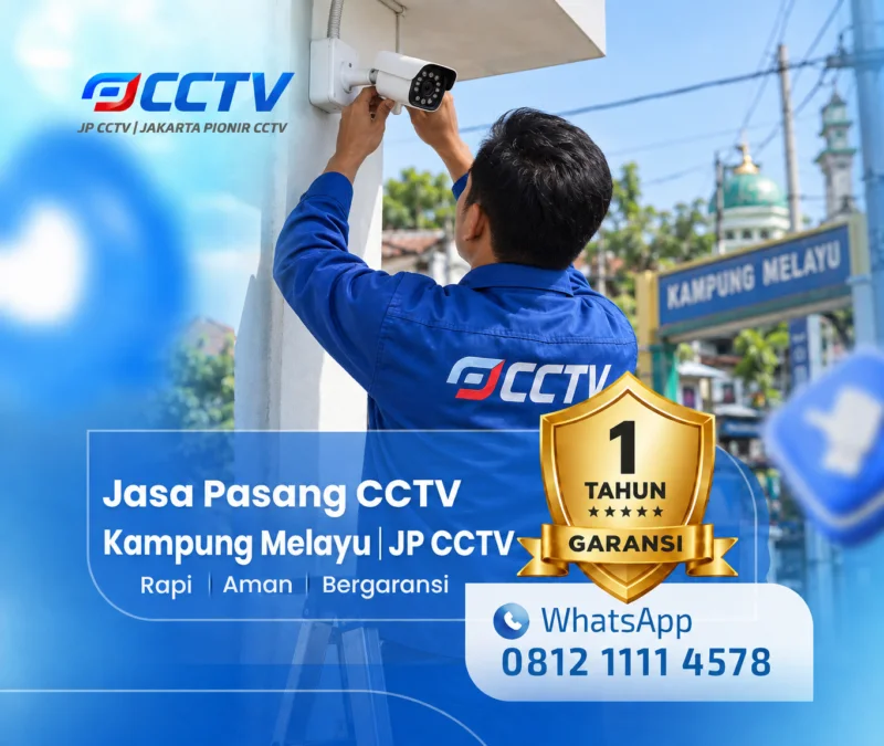 Solusi teknisi CCTV dari JP CCTV di Kampung Melayu