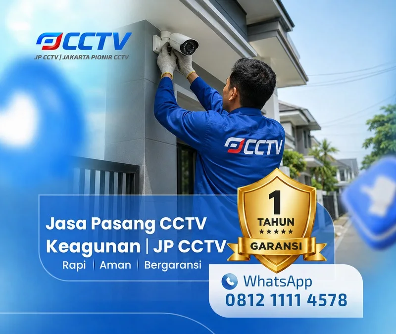 teknisi CCTV untuk kebutuhan keamanan di Keagungan