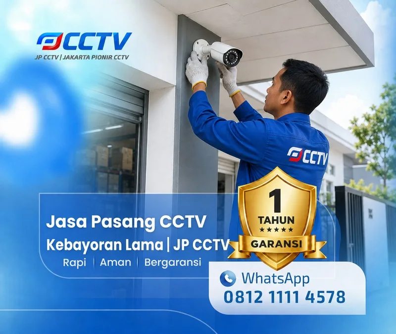 Dokumentasi lapangan teknisi CCTV JP CCTV di Kebayoran Lama