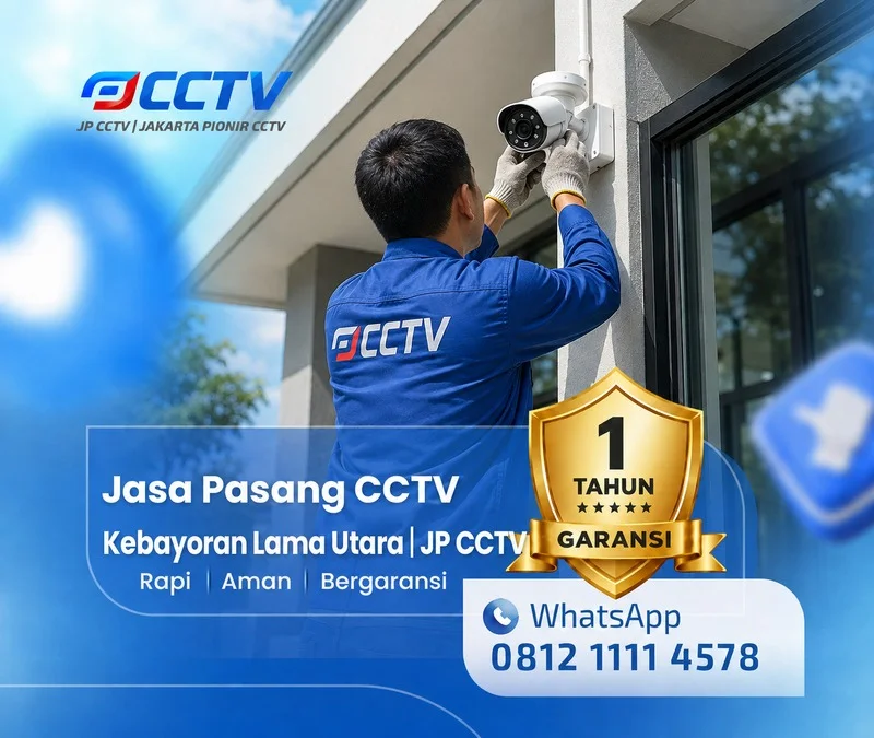 Hasil teknisi CCTV oleh JP CCTV di Kebayoran Lama Utara