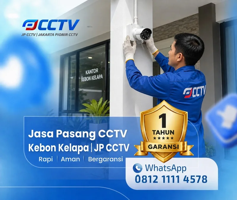 Jasa Pasang CCTV Kebon Kelapa oleh teknisi JP CCTV