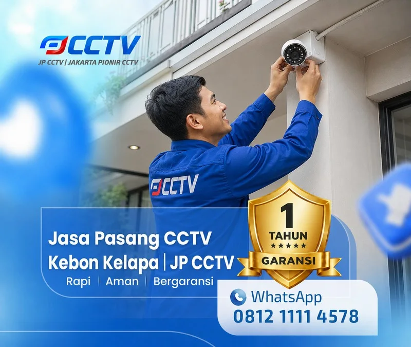 Jasa Pasang CCTV Kebon Kelapa oleh teknisi JP CCTV