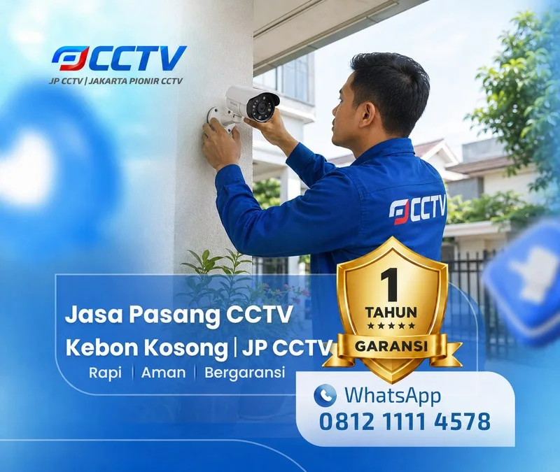 Solusi teknisi CCTV dari JP CCTV di Kebon Kosong