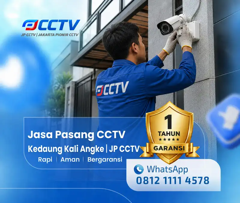 Pekerjaan teknisi CCTV JP CCTV di Kedaung Kali Angke