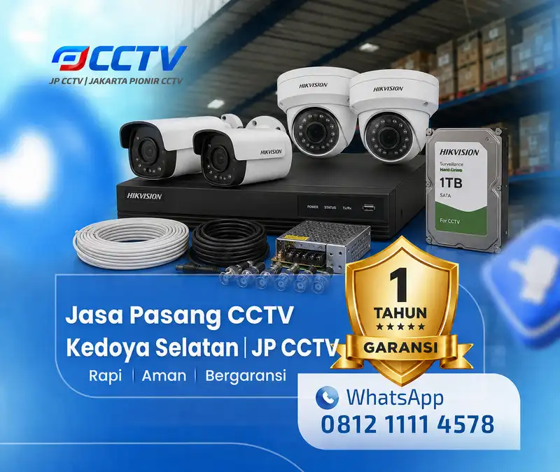 Tim JP CCTV menangani kamera CCTV Hikvision di Kedoya Selatan