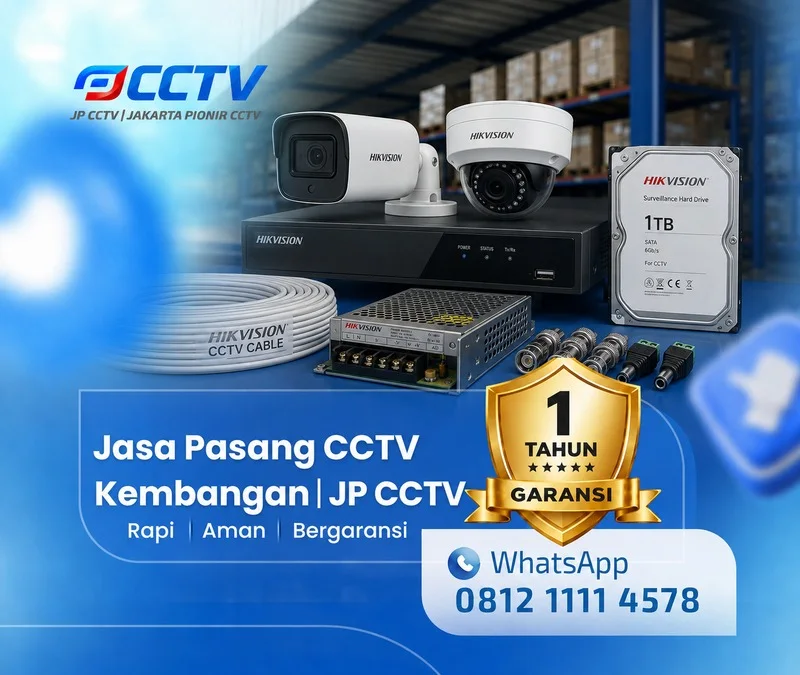 kamera CCTV Hikvision oleh tim JP CCTV di Kembangan