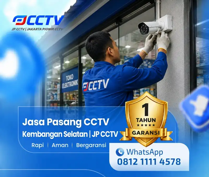 teknisi CCTV untuk kebutuhan keamanan di Kembangan Selatan