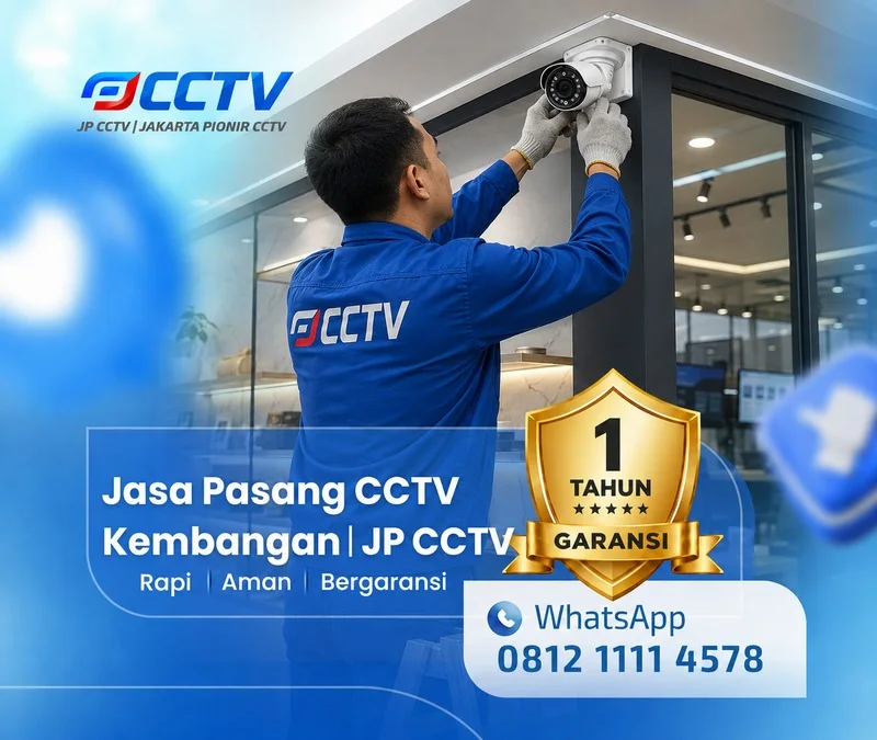 Dokumentasi teknisi CCTV JP CCTV di Kembangan