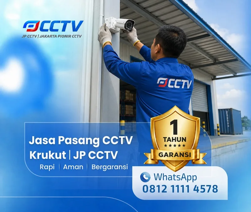 Dokumentasi lapangan teknisi CCTV JP CCTV di Krukut