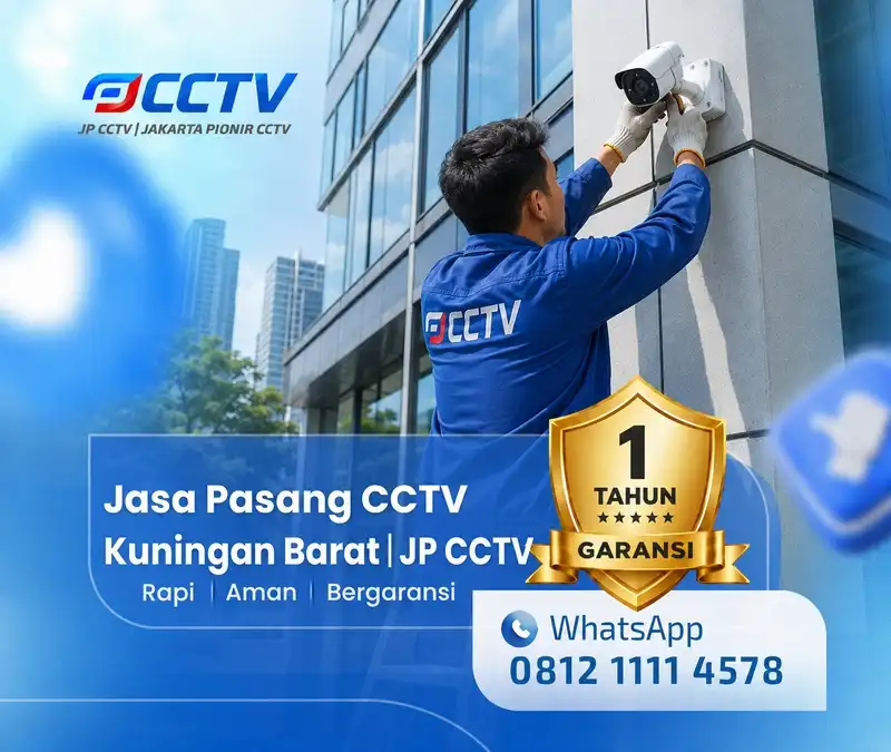 Hasil teknisi CCTV oleh JP CCTV di Kuningan Barat