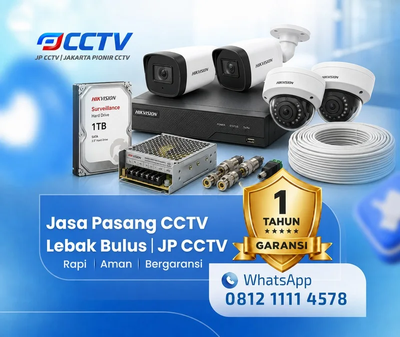 Dokumentasi kamera CCTV Hikvision JP CCTV di Lebak Bulus
