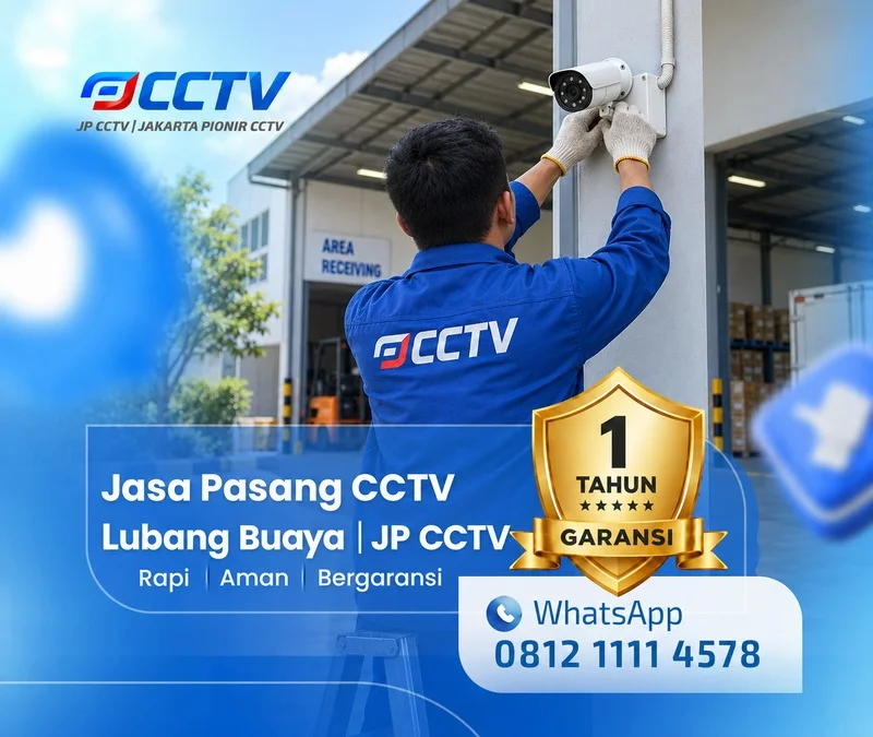 teknisi CCTV oleh tim JP CCTV di Lubang Buaya