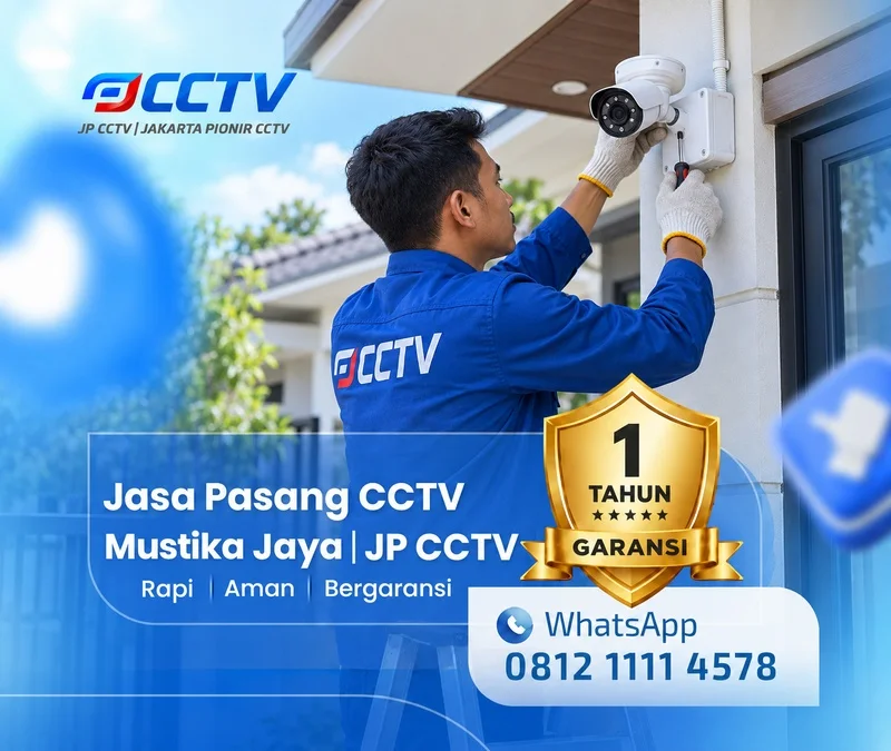 teknisi CCTV untuk kebutuhan keamanan di Mustika Jaya