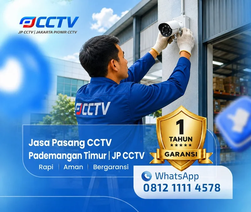 teknisi CCTV oleh tim JP CCTV di Pademangan Timur