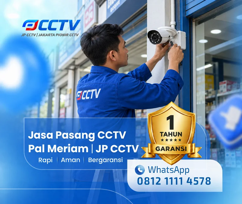 Dokumentasi lapangan teknisi CCTV JP CCTV di Pal Meriam
