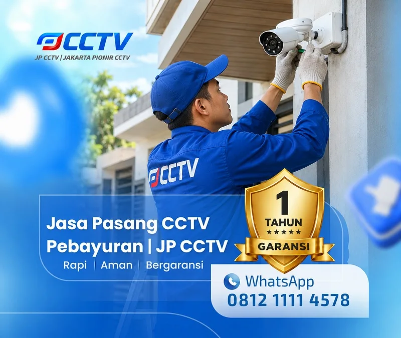 Dokumentasi teknisi CCTV JP CCTV di Pebayuran