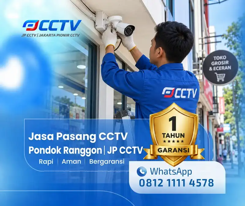 teknisi CCTV oleh tim JP CCTV di Pondok Ranggon