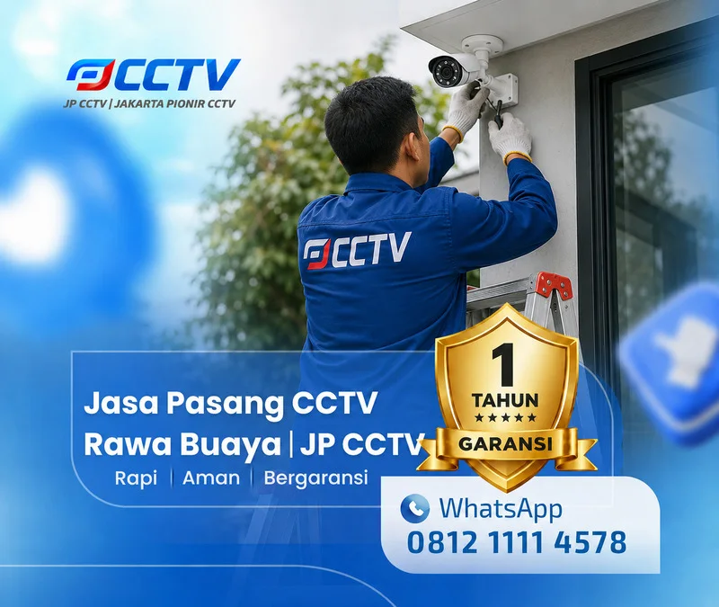 Pemasangan dan pengaturan teknisi CCTV JP CCTV di Rawa Buaya