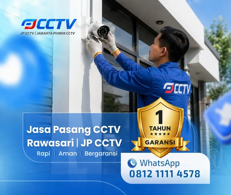 Jasa Pasang CCTV Rawasari oleh teknisi JP CCTV