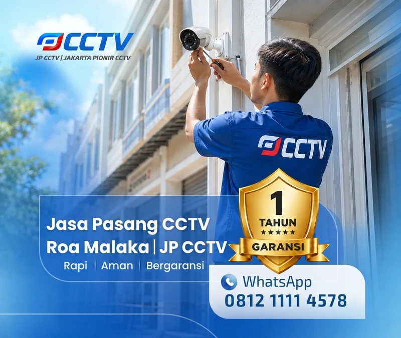 Solusi teknisi CCTV dari JP CCTV di Roa Malaka