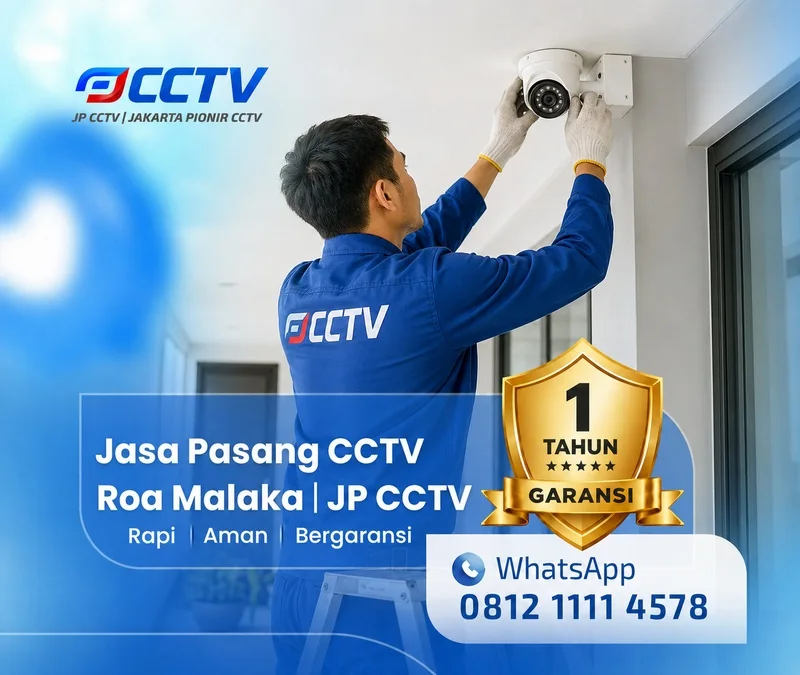 Pemasangan dan pengaturan teknisi CCTV JP CCTV di Roa Malaka
