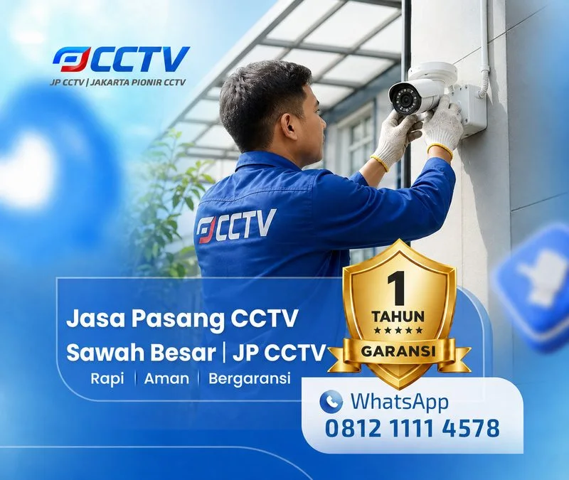 Jasa Pasang CCTV Sawah Besar oleh teknisi JP CCTV