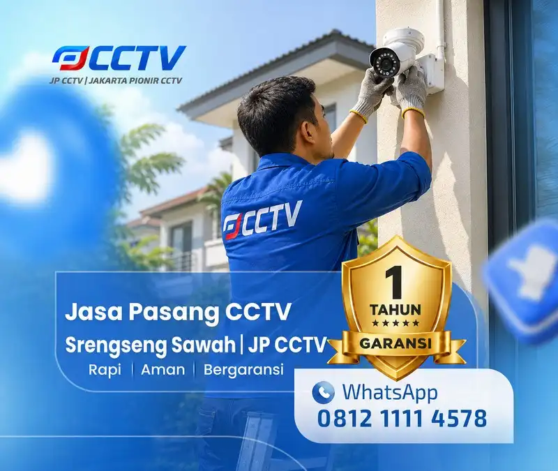 Hasil teknisi CCTV oleh JP CCTV di Srengseng Sawah