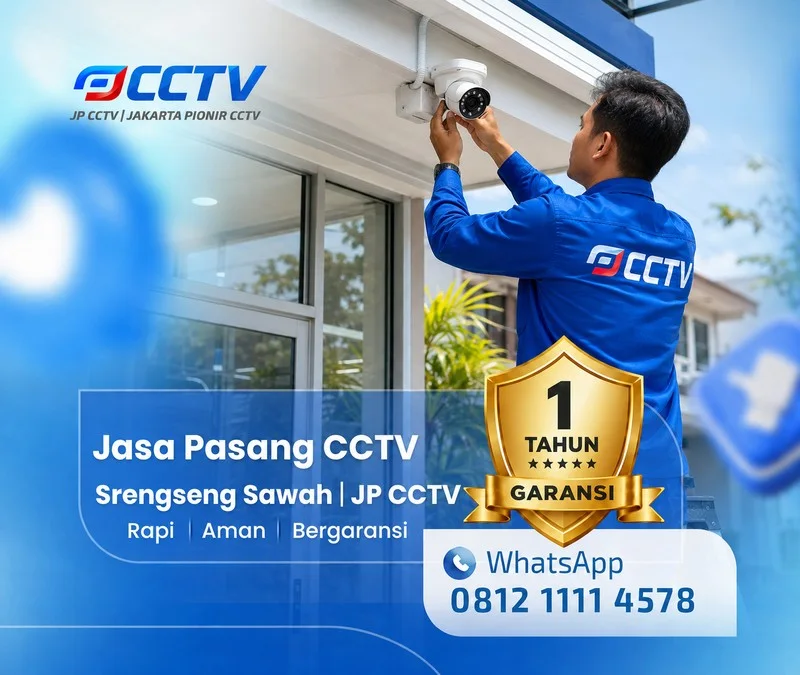 teknisi CCTV oleh tim JP CCTV di Srengseng Sawah