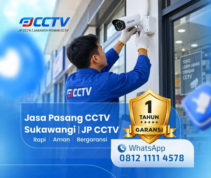 Jasa Pasang CCTV Sukawangi oleh teknisi JP CCTV
