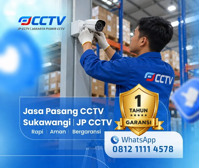 Jasa Pasang CCTV Sukawangi oleh teknisi JP CCTV