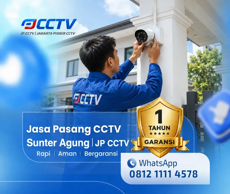 teknisi CCTV oleh tim JP CCTV di Sunter Agung