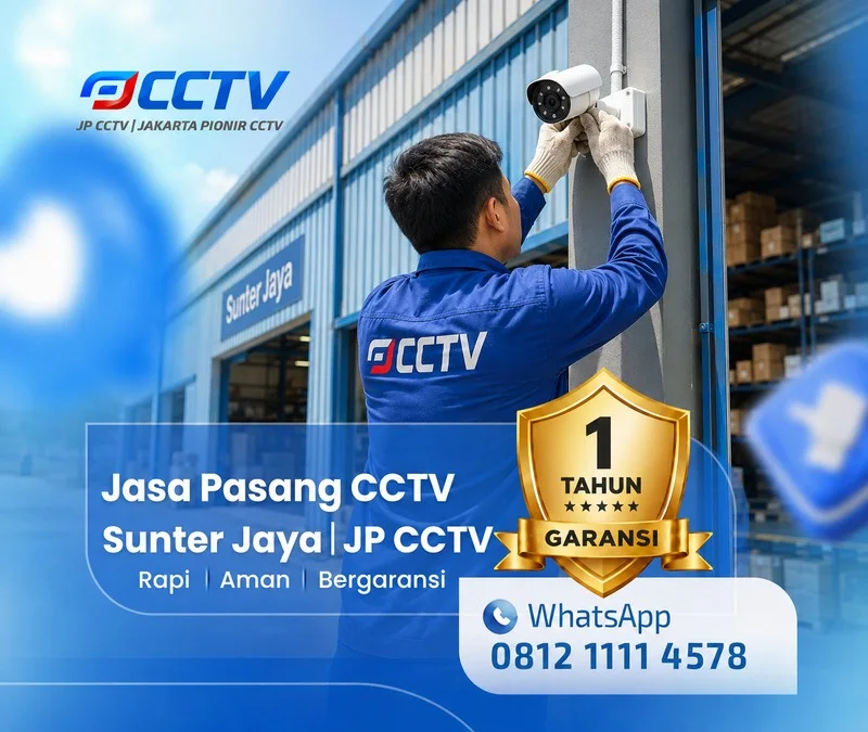 teknisi CCTV untuk kebutuhan keamanan di Sunter Jaya