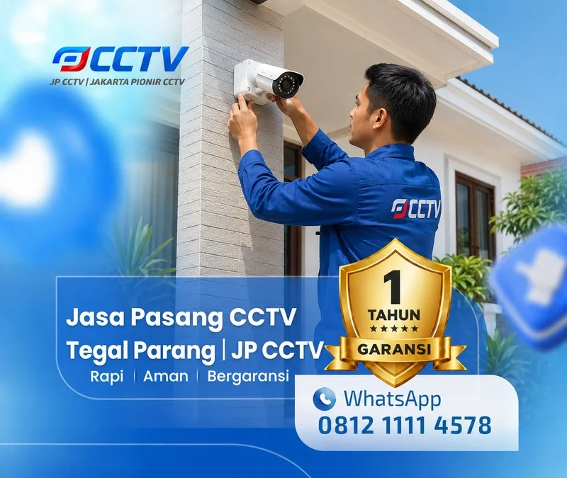 Pemasangan Jasa Pasang CCTV Tegal Parang oleh teknisi JP CCTV