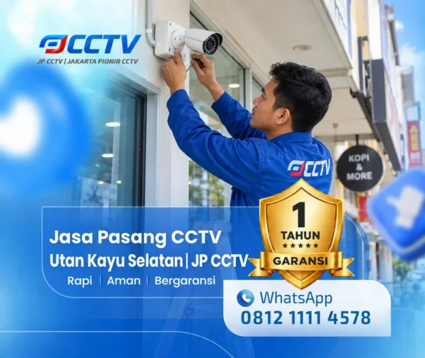 Solusi teknisi CCTV dari JP CCTV di Utan Kayu Selatan