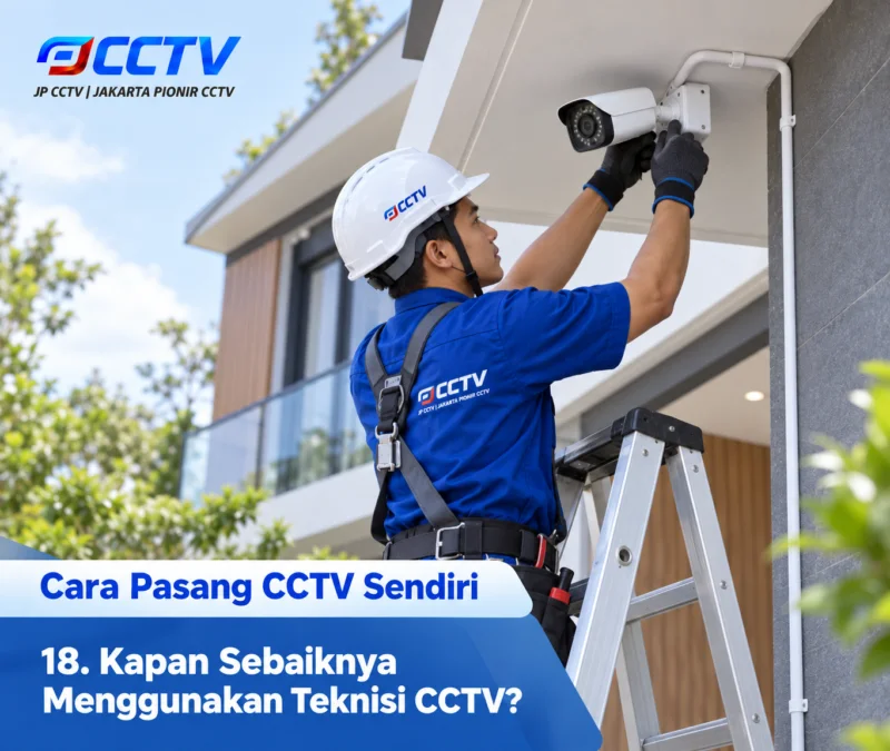 Solusi pemasangan CCTV dari JP CCTV di rumah
