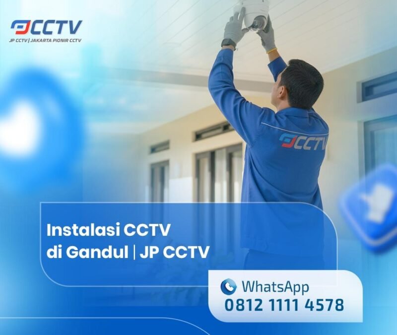 Instalasi CCTV di Gandul