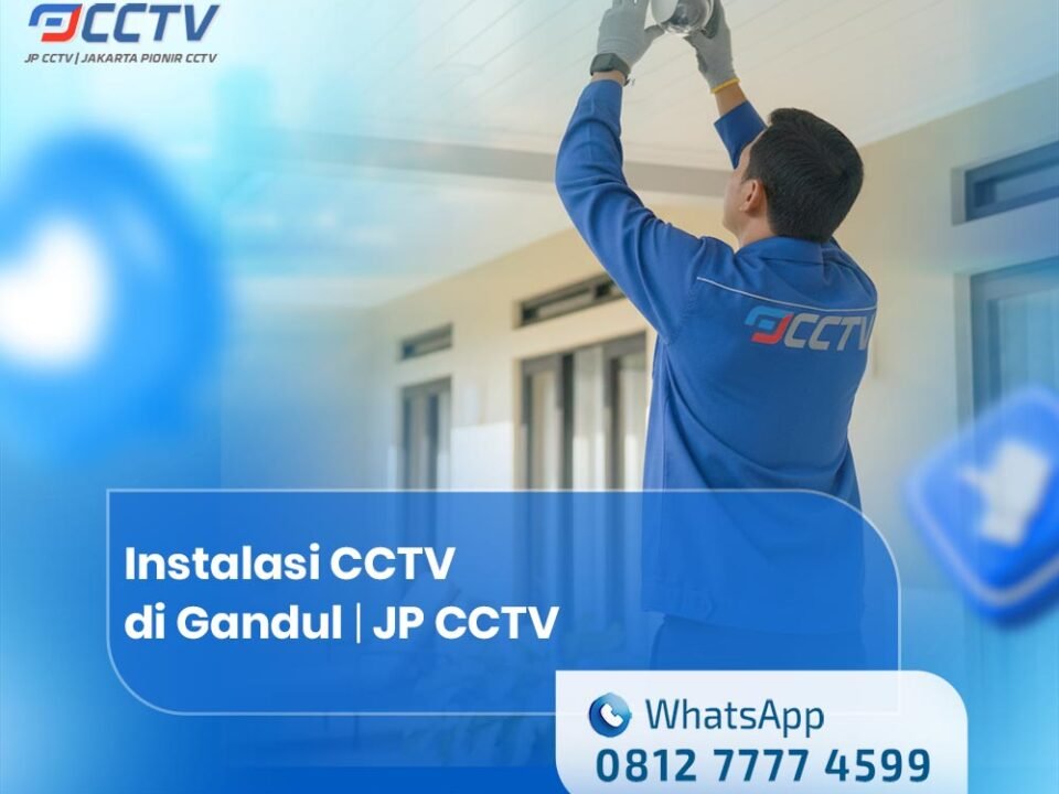 Instalasi CCTV di Gandul