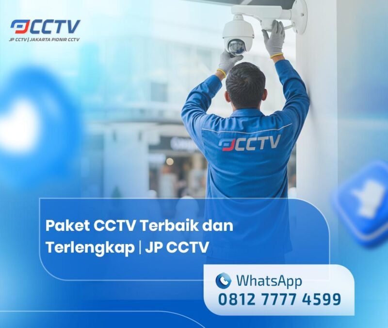 Paket CCTV Terbaik dan Terlengkap dengan Harga Terjangkau