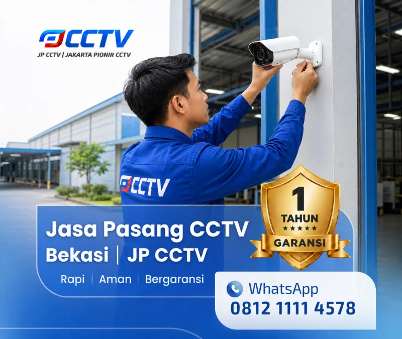 Solusi pemasangan CCTV dari JP CCTV di Bekasi