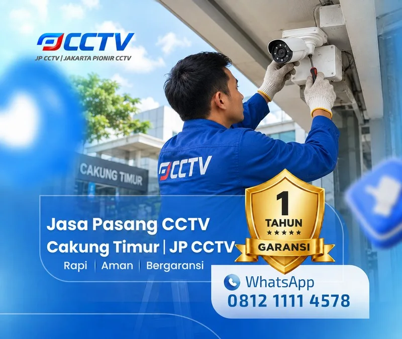 Hasil teknisi CCTV oleh JP CCTV di Cakung Timur