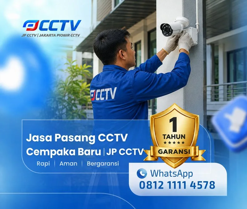 Hasil teknisi CCTV oleh JP CCTV di Cempaka Baru