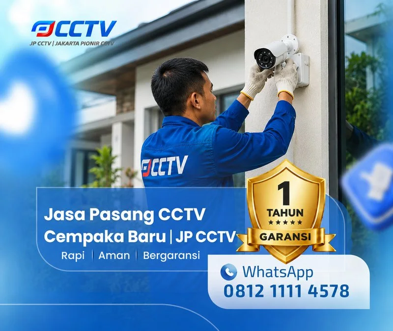 teknisi CCTV oleh tim JP CCTV di Cempaka Baru