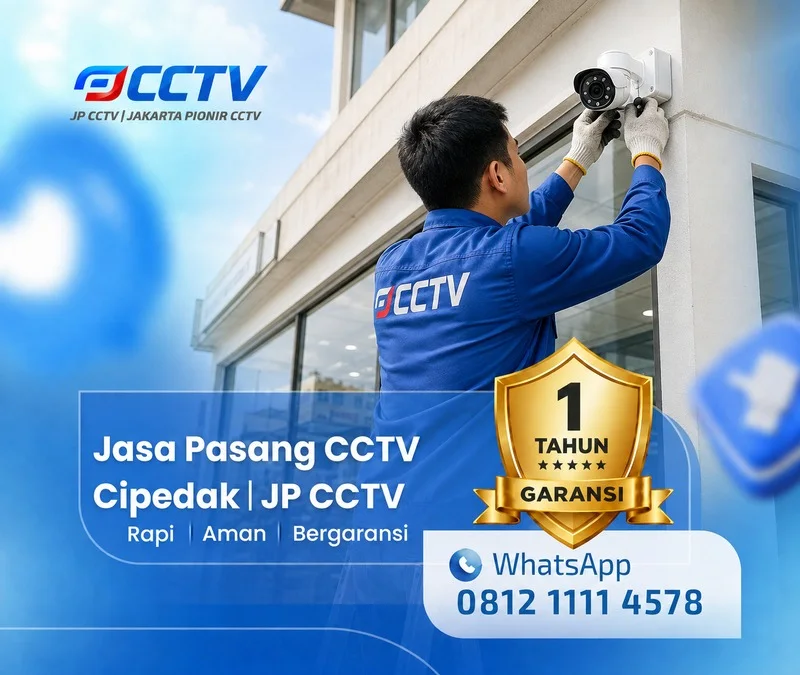 Hasil teknisi CCTV oleh JP CCTV di Cipedak
