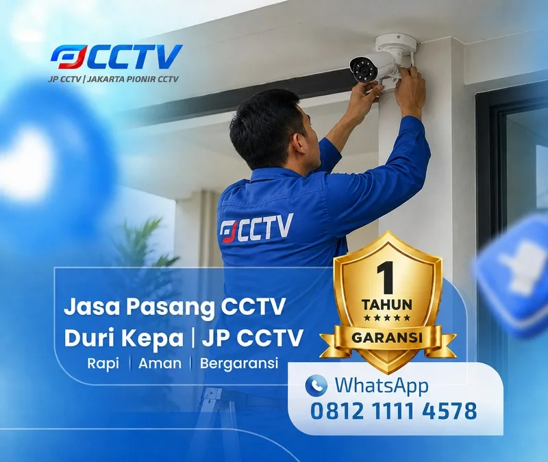 Dokumentasi teknisi CCTV JP CCTV di Duri Kepa