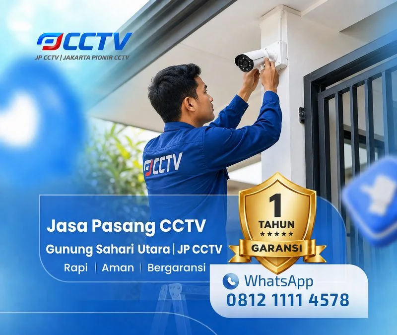 Pekerjaan teknisi CCTV JP CCTV di Gunung Sahari Utara