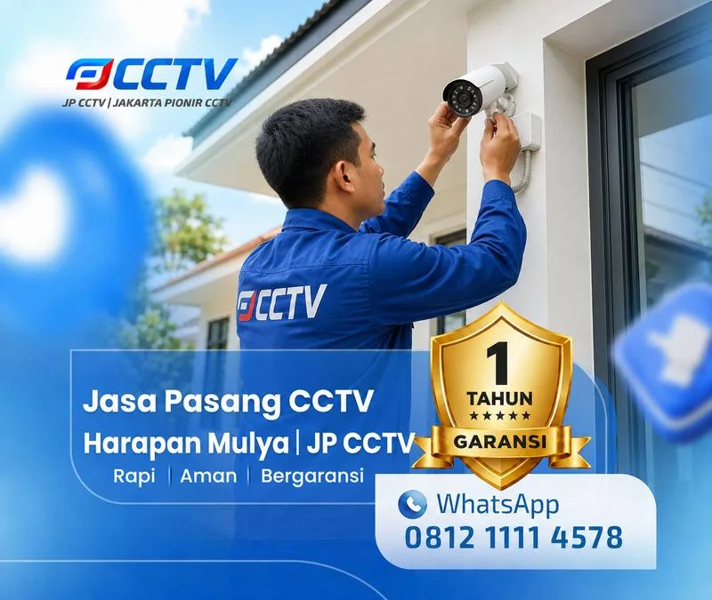 Jasa Pasang CCTV Harapan Mulya oleh teknisi JP CCTV